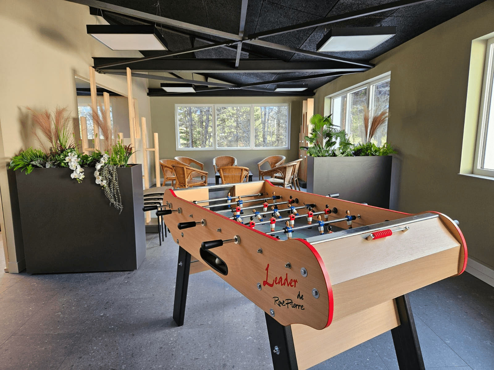 Espace de détente pour les salariés